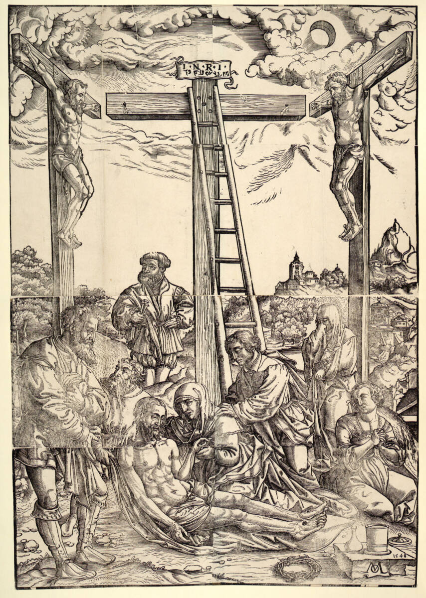 Beweinung Christi, Michael Ostendorfer, 1548