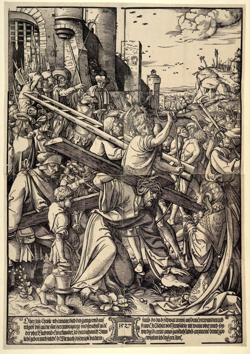 Kreuztragung, Heinrich Vogtherr, 1527