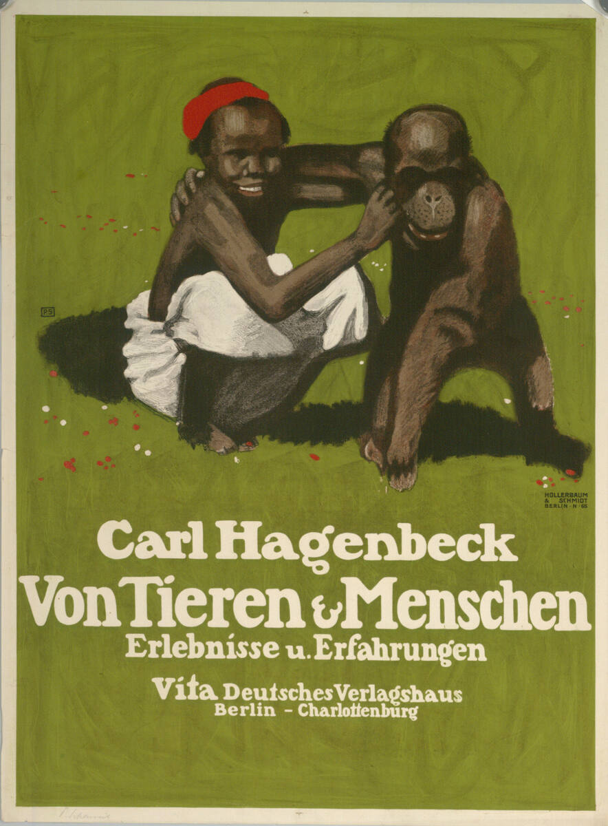 Carl Hagenbeck; Von Tieren & Menschen; Erlebnisse u. Erfahrungen; Vita Deutsches Verlagshaus, Berlin-Charlottenburg, Berlin KunstanstaltHollerbaum&Schmidt, 1908