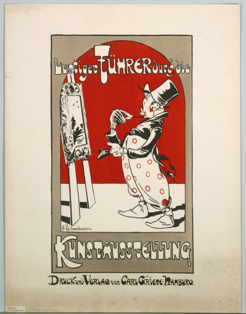 Lustiger FÜHRER durch die KUNSTAUSSTELLUNG, CarlGriese