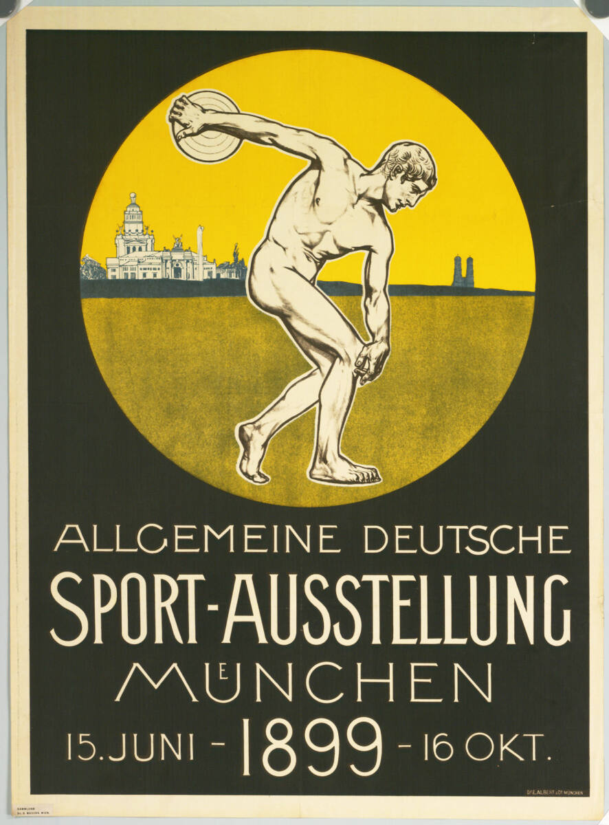 Anonym, ALLGEMEINE DEUTSCHE SPORT-AUSSTELLUNG; MÜNCHEN; 1899