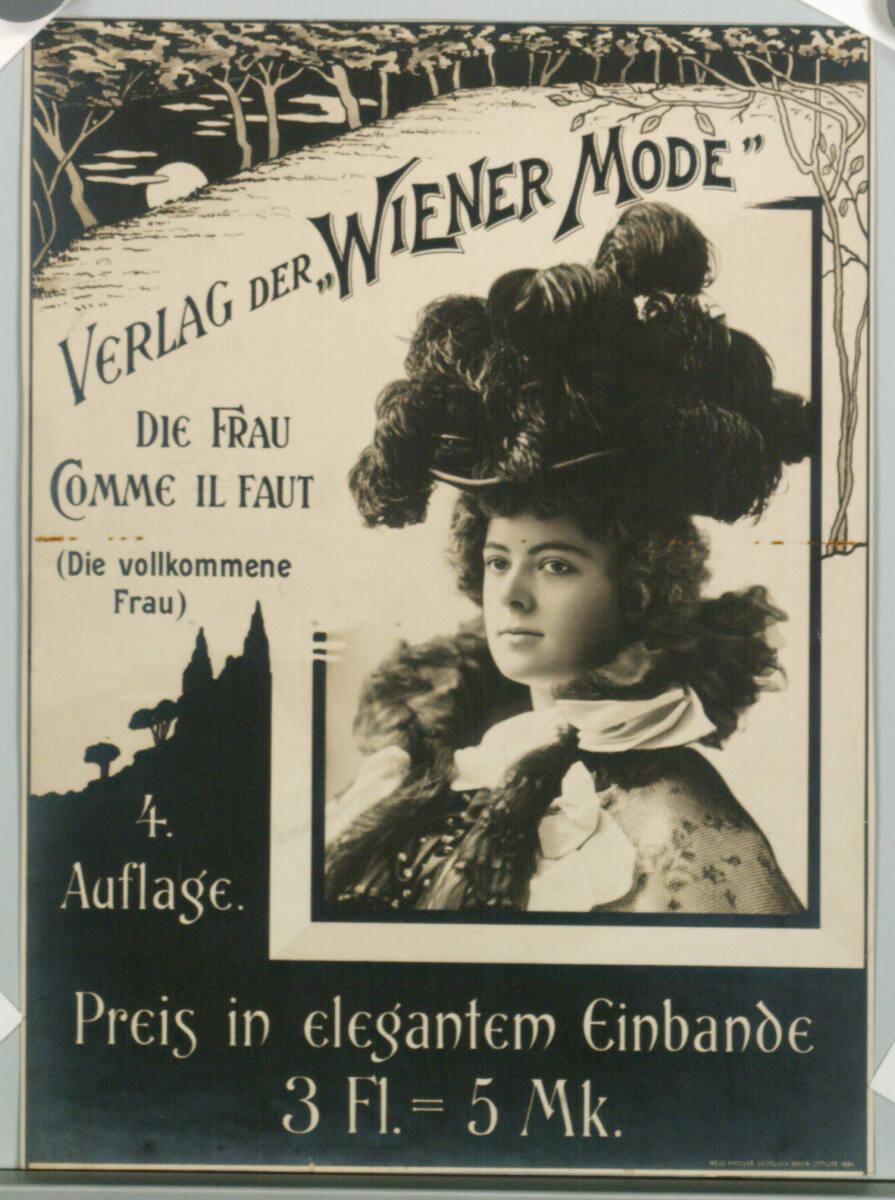Anonym, VERLAG DER "WIENER MODE"; DIE FRAU COMME IL FAUT, Inv. Nr.: DG2003/2474