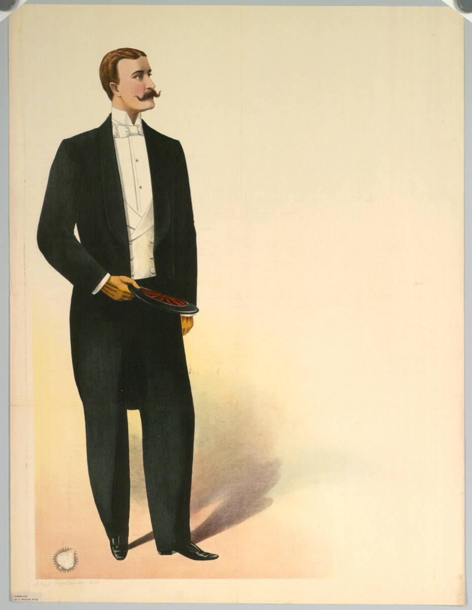 Anonym, Herr im Salonanzug, Inv. Nr.: DG2003/2494