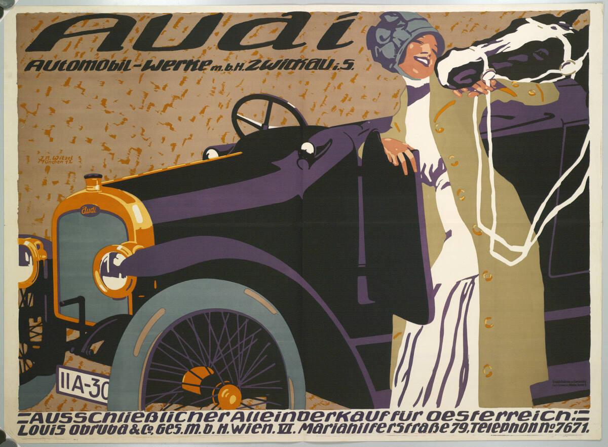 Josef Rudolf Witzel, Audi; Automobil-Werke m.b.H. Zwickau i. S.; Ausschließlicher Alleinverkauf…