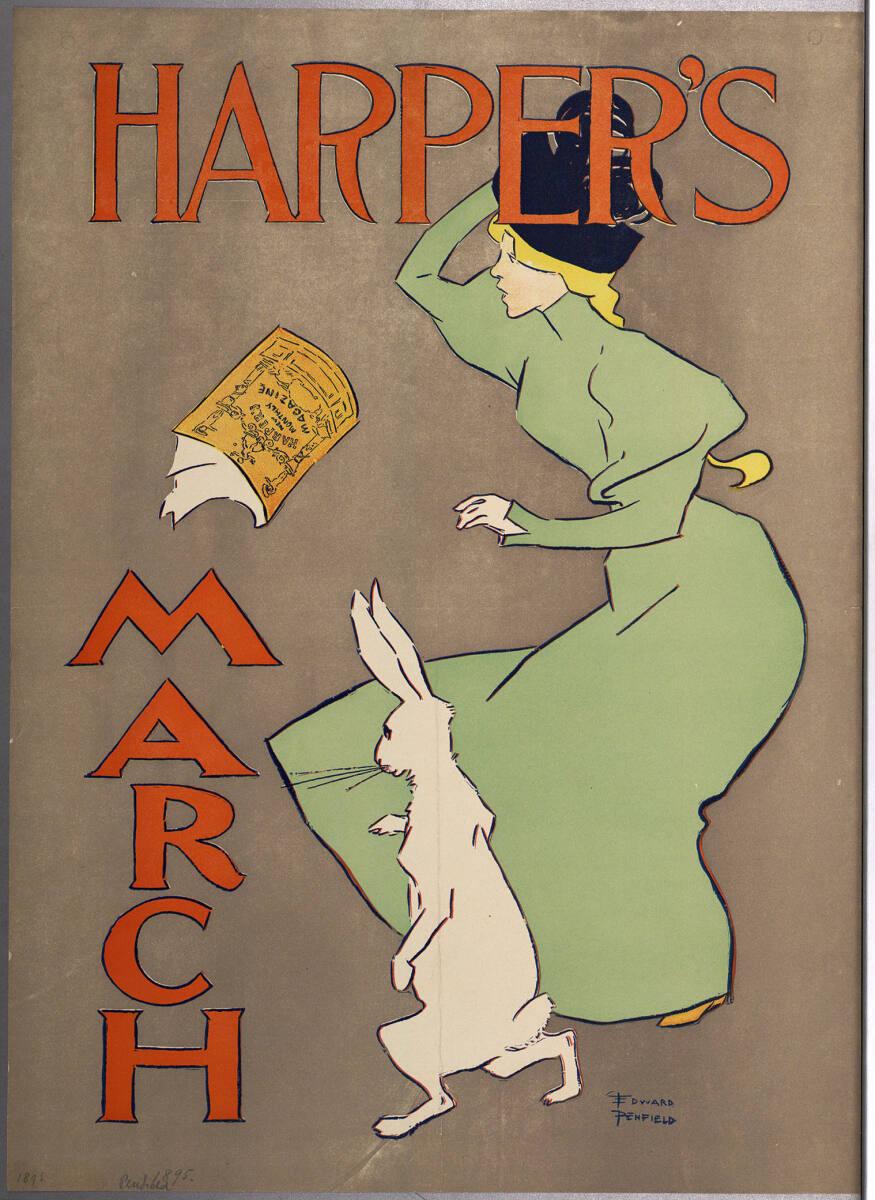 Edward Penfield, HARPER'S; MARCH 1894, Inv. Nr.: DG2003/2689