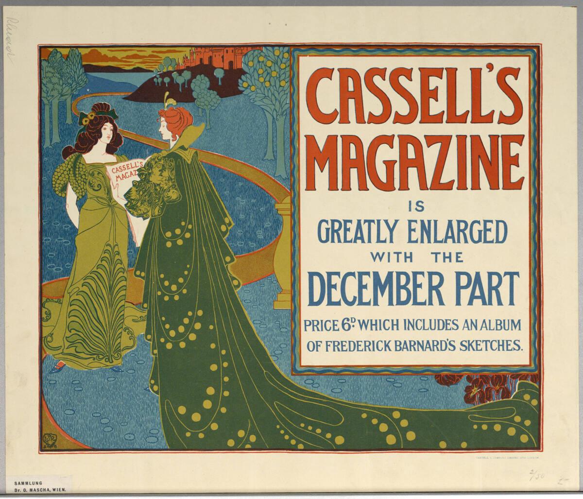 Louis John Rhead, CASSELL'S MAGAZINE; DECEMBER PART, Inv. Nr.: DG2003/2817