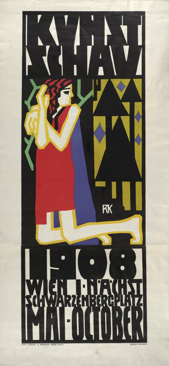 Rudolf Kalvach, KUNSTSCHAU 1908, Inv. Nr.: DG2003/2852