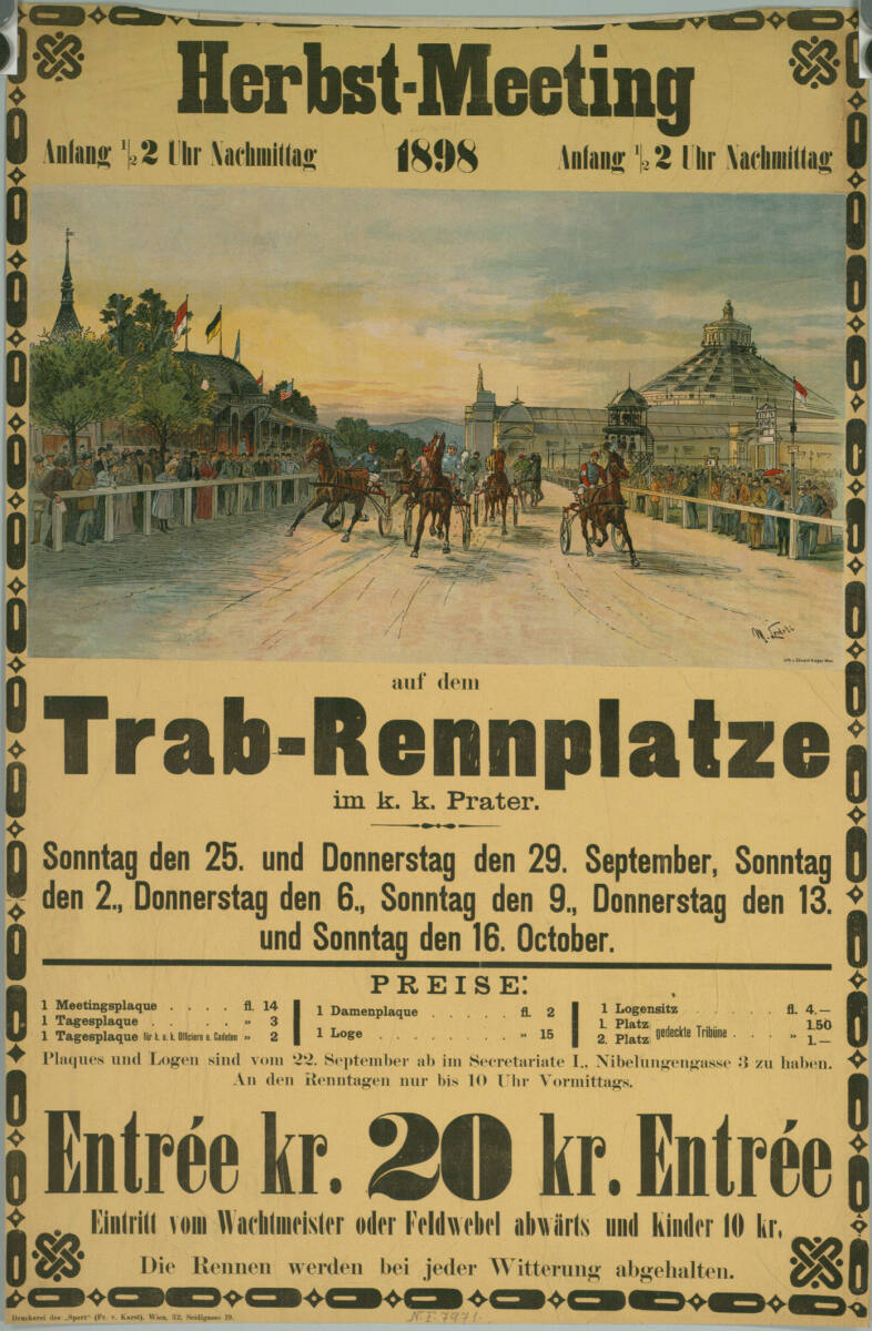 Herbst-Meeting 1898 auf dem Trabrennplatze im k.k. Prater, EduardSieger, 1898