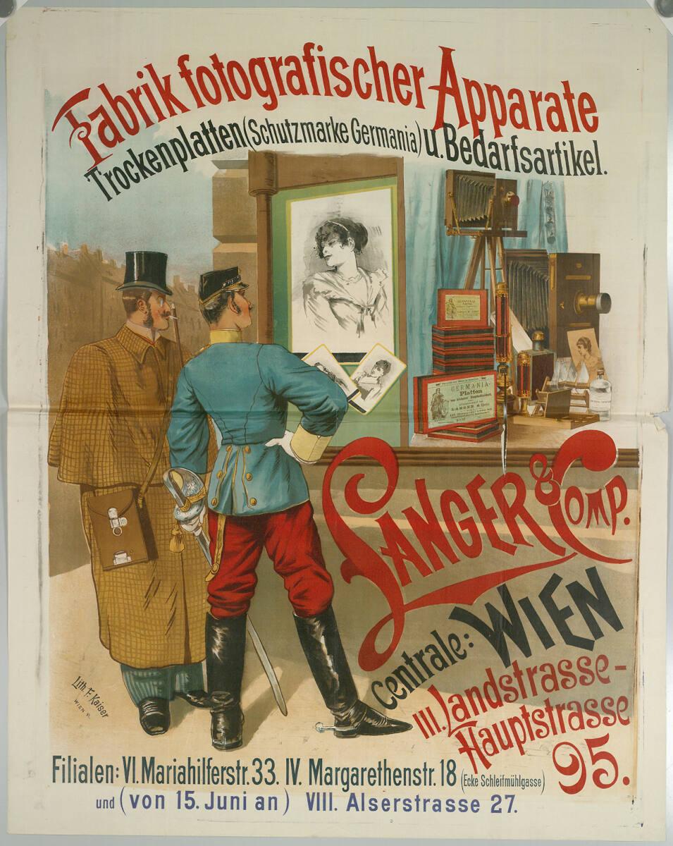 Anonym, Fabrik fotografischer Apparate; LANGER & COMP., Inv. Nr.: DG2003/3791