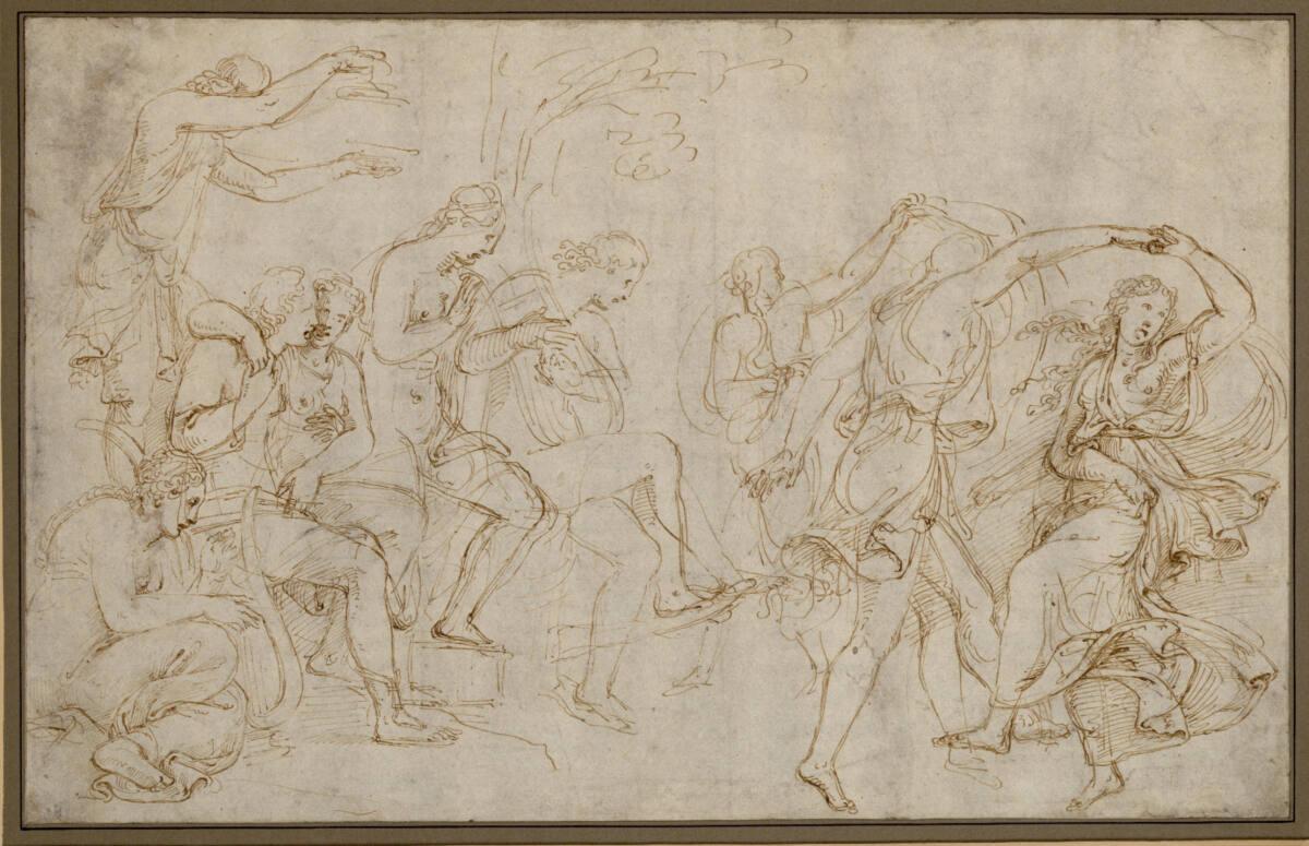Giulio Romano, Apollo und die Musen, Inv. Nr.: 323