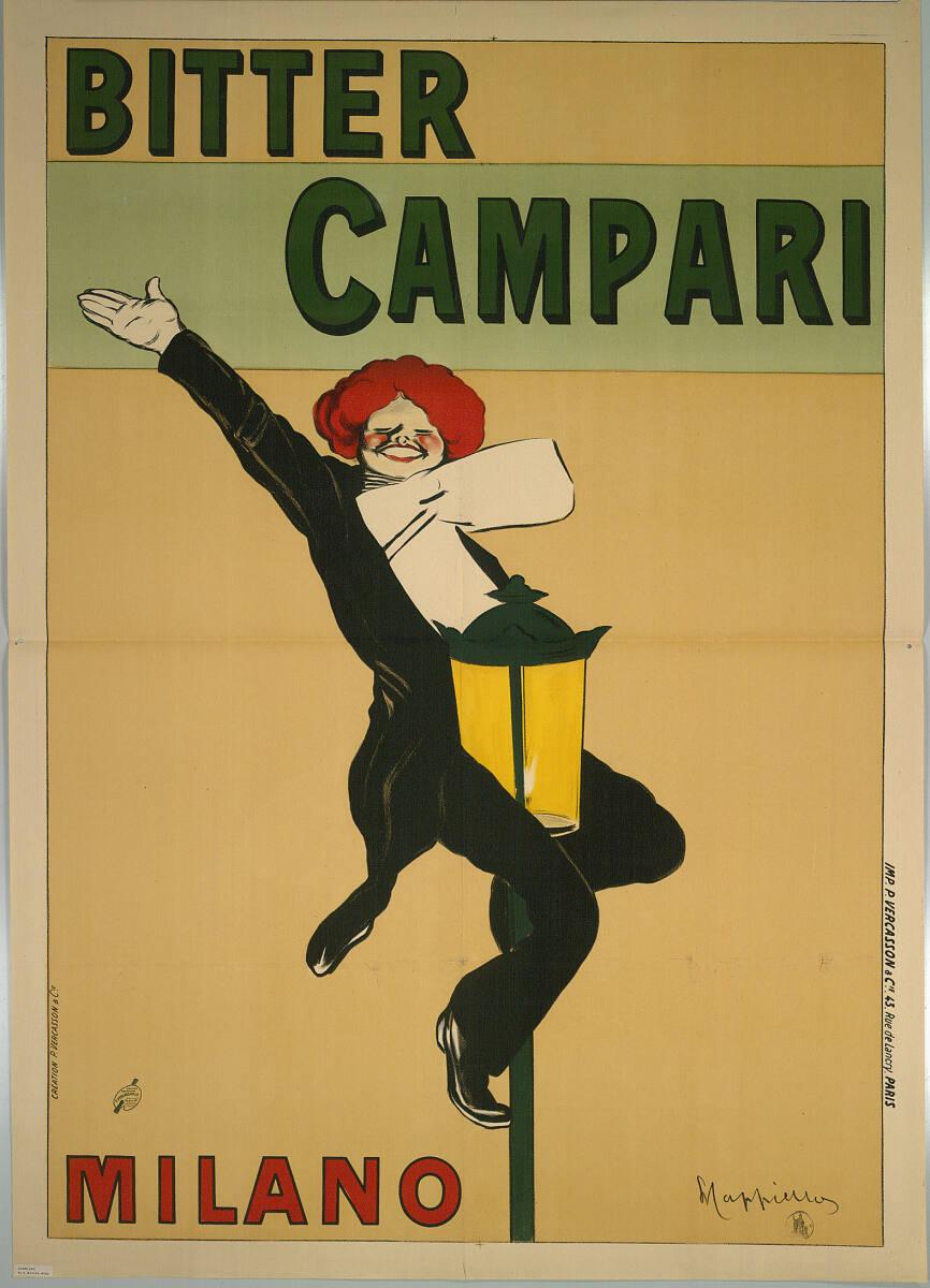 Leonetto Cappiello, BITTER CAMPARI; MILANO, Inv. Nr.: DG2004/538