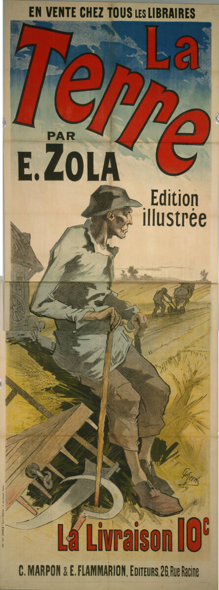 La Terre; PAR E. ZOLA, Paris ImprimerieChaix, 1889