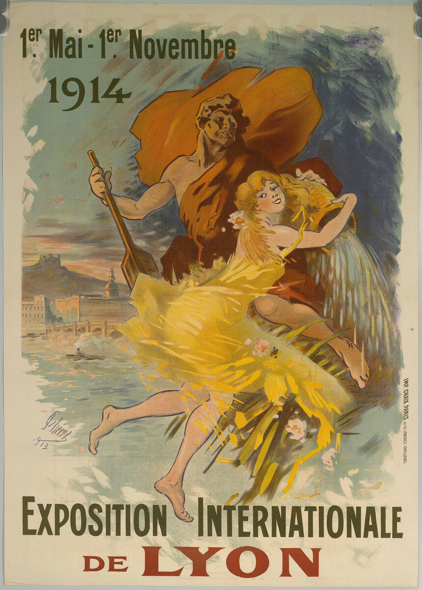 1.er Mai - 1.er Novembre 1914; EXPOSITION INTERNATIONALE DE LYON, Paris ImprimerieChaix, 1913