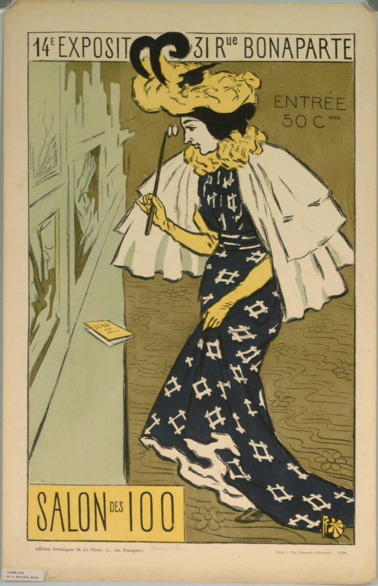 Fernand Fau, 14E EXPOSITION; SALON DES 100, Inv. Nr.: DG2004/622