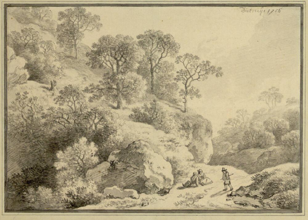 Christian Wilhelm Ernst Dietrich, Bergweg, Inv. Nr.: 4128