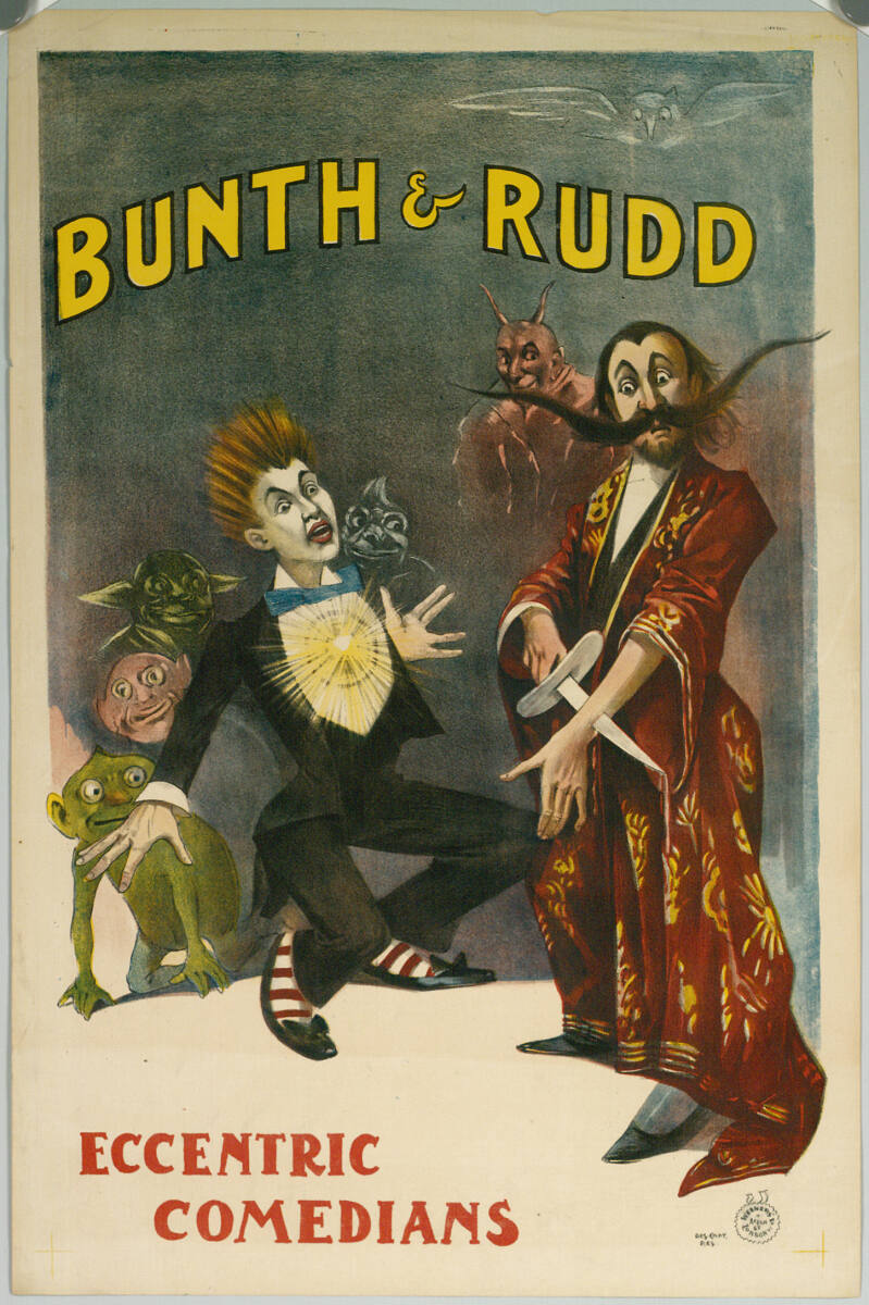Anonym, BUNTH & RUDD; ECCENTRIC COMEDIANS