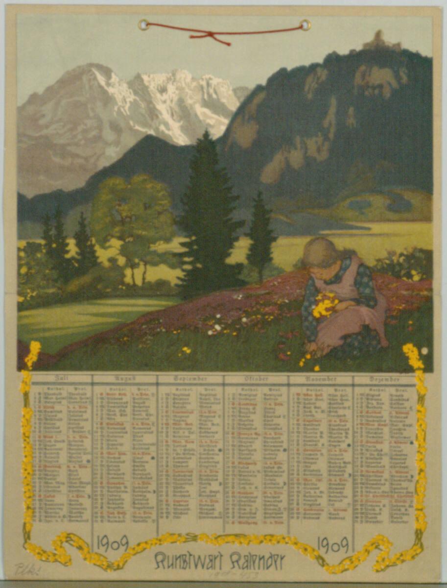 Anonym, Kunstwart Kalender 1909, Inv. Nr.: DG1908/453v