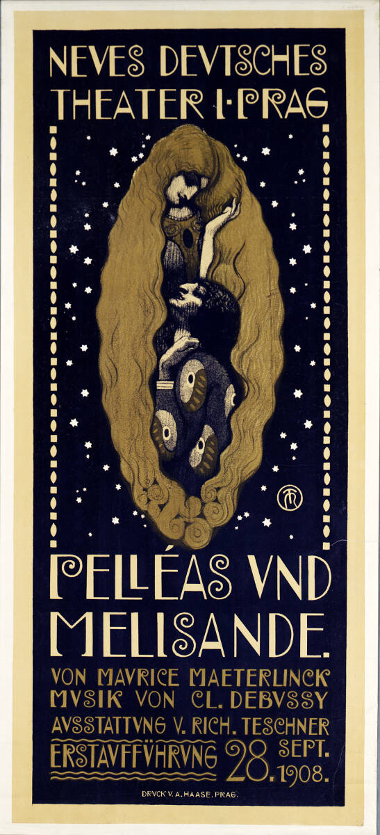 NEUES DEUTSCHES THEATER PRAG; PELLÉAS UND MELISANDE; ERSTAUFFÜHRUNG 1908, Prag AndreasHaase, 1908