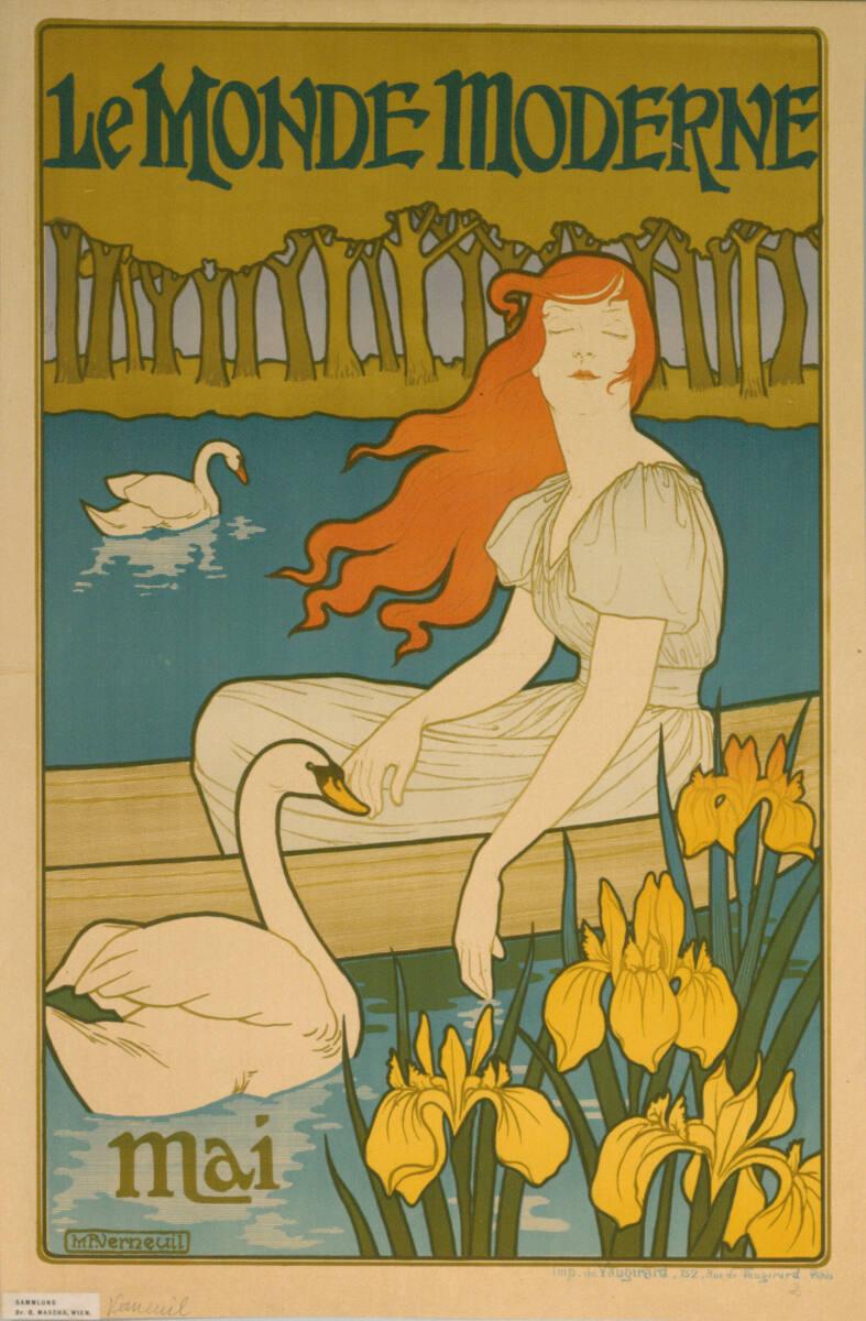 Maurice Pillard Verneuil, Le MONDE MODERNE; mai, Inv. Nr.: DG2004/1125