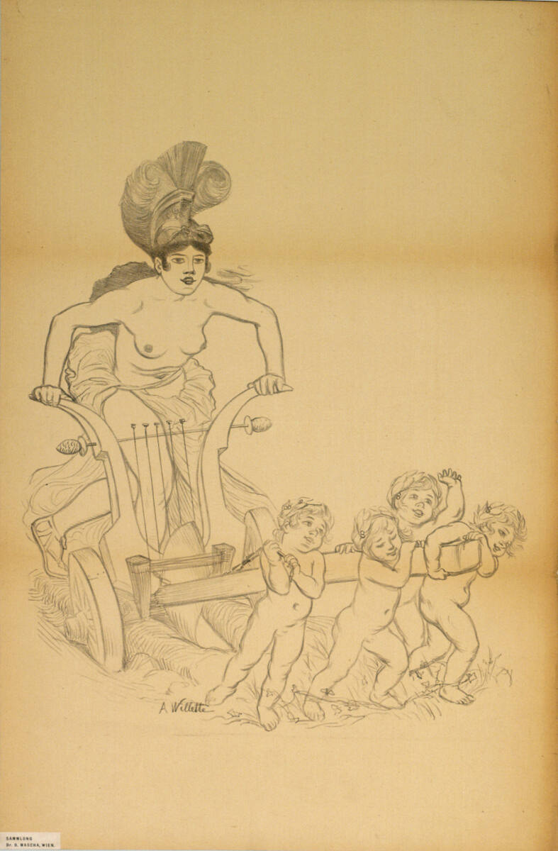 Exposition des Produits du Commerce et de l'Industrie; 1893, Adolphe Willette, 1893
