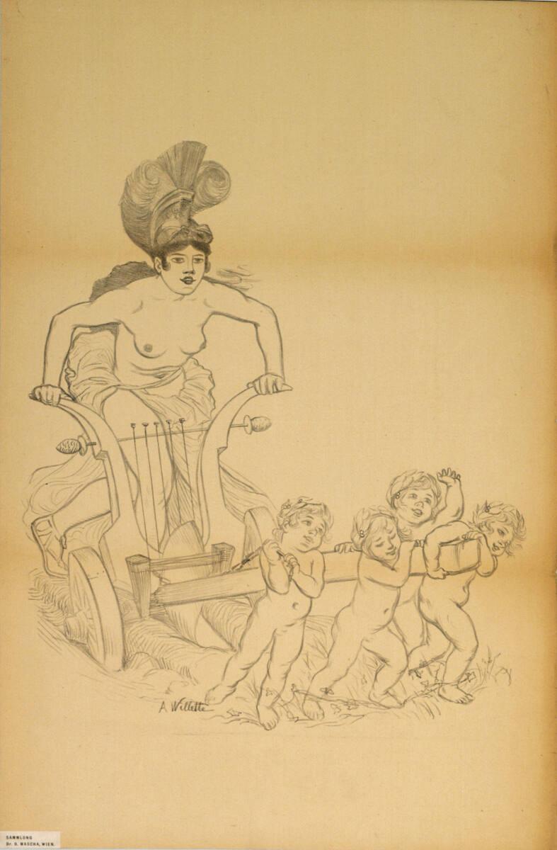 Adolphe Willette, Exposition des Produits du Commerce et de l'Industrie; 1893, Inv. Nr.: DG2004…