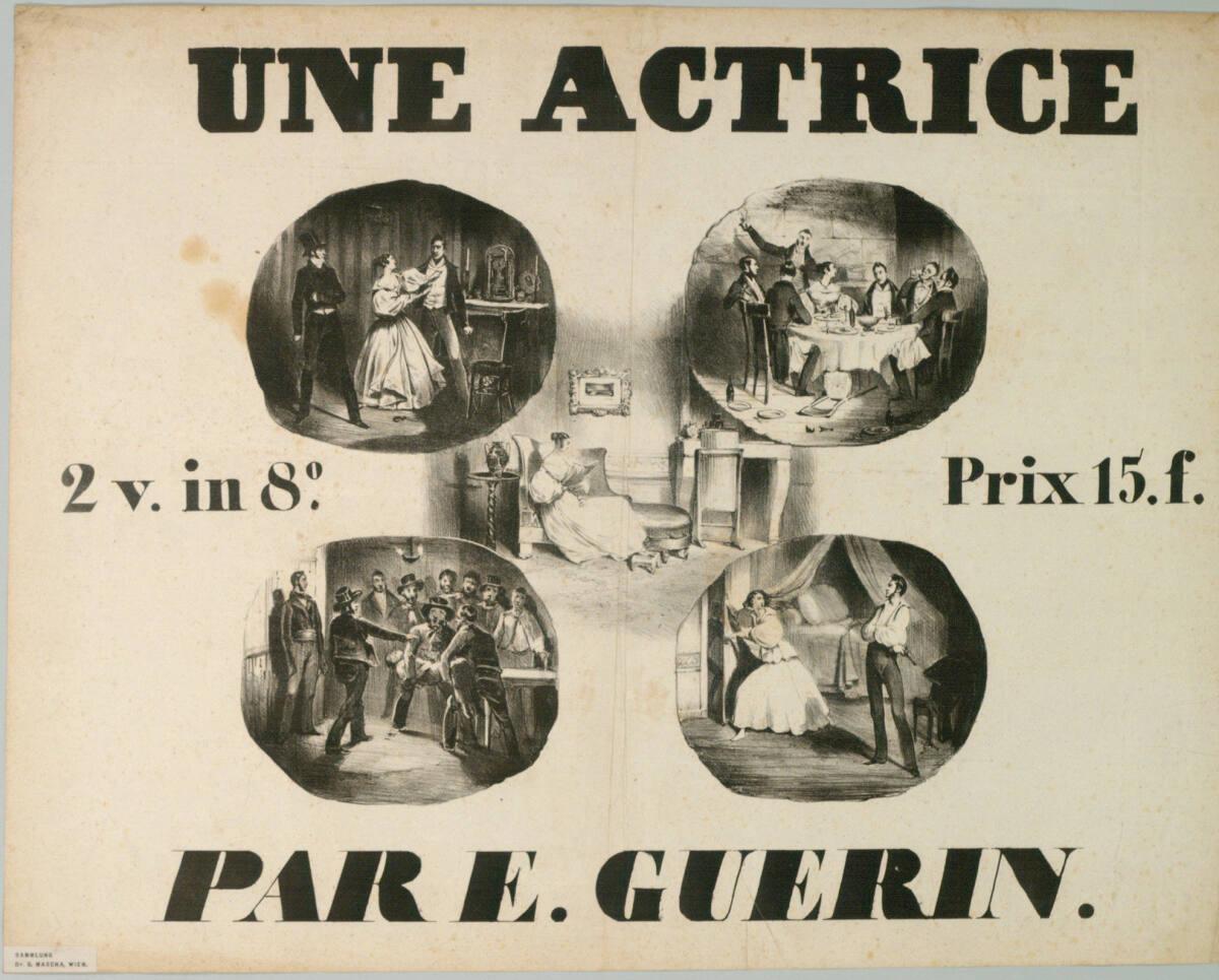Anonym, UNE ACTRICE; PAR E. GUERIN, Inv. Nr.: DG2004/1156
