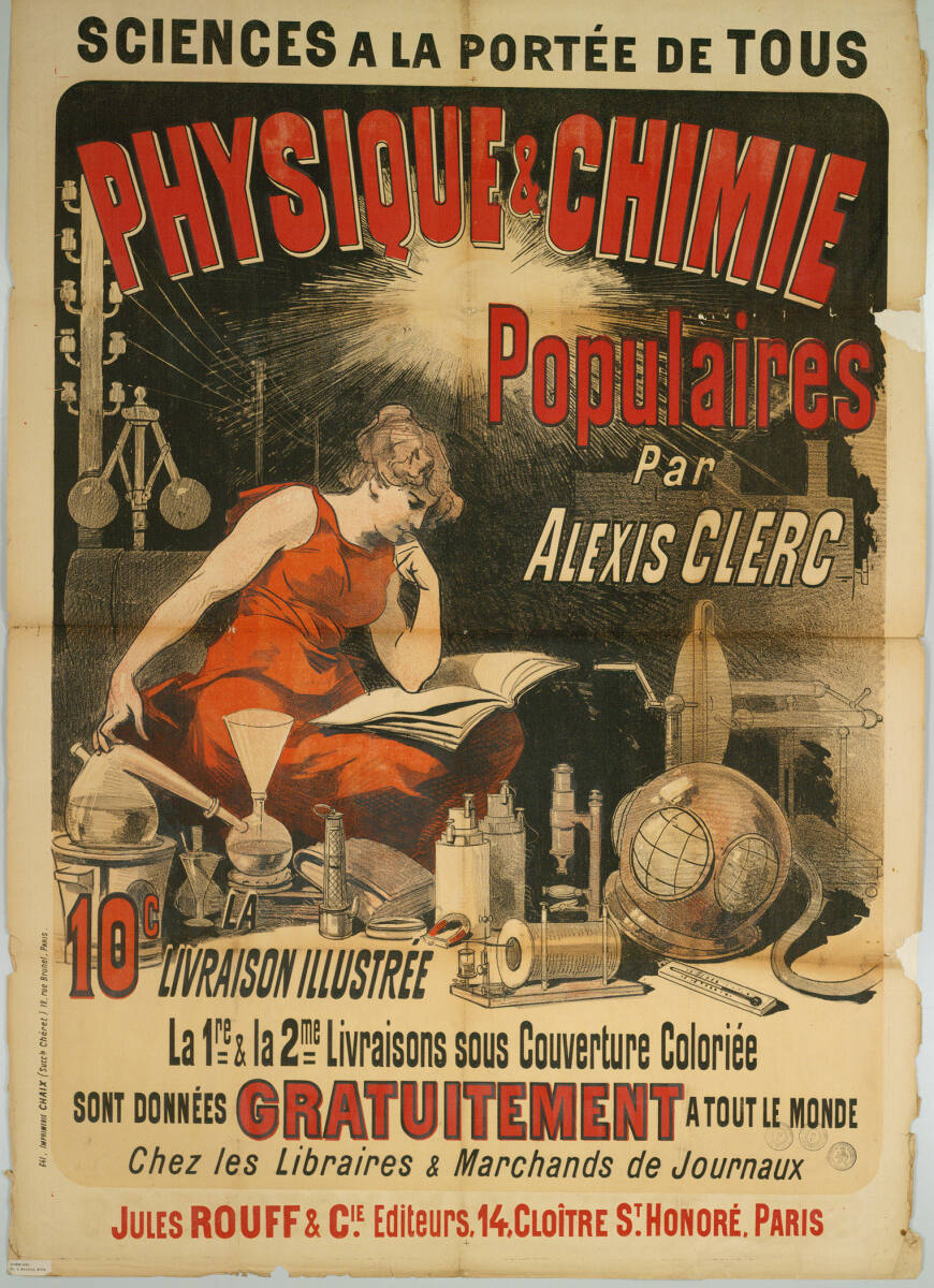 Anonym, PHYSIQUE & CHIMIE Populaires; Par ALEXIS CLERC; JULES ROUFF & CIE. Éditeurs, PARIS
