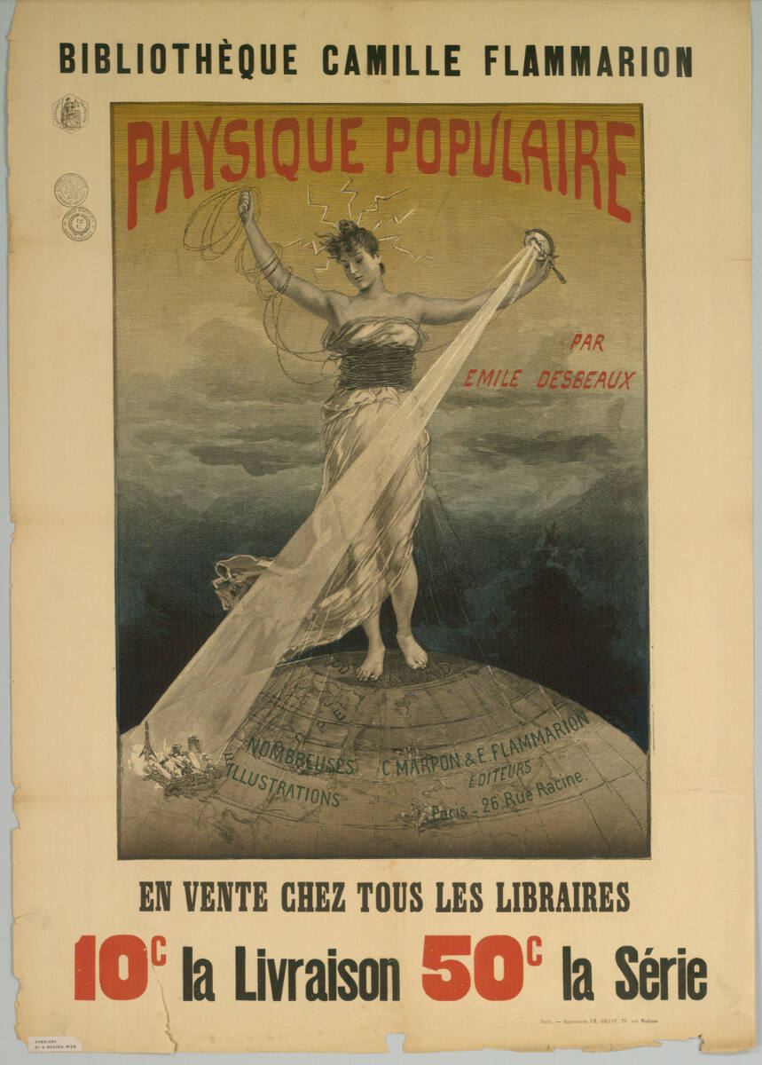 Anonym, BIBLIOTHÈQUE CAMILLE FLAMMARION; PHYSIQUE POPULAIRE; PAR EMILE DESBEAUX