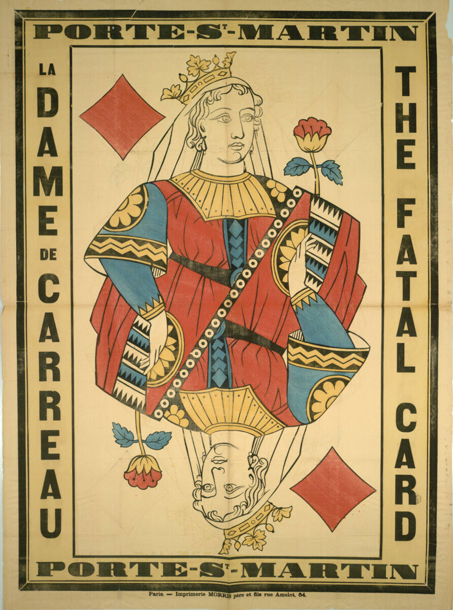 Anonym, PORTE ST. MARTIN; LA DAME DE CARREAU; THE FATAL CARD