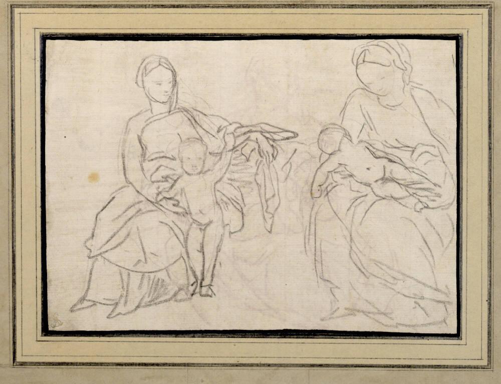 Christian Wilhelm Ernst Dietrich, Madonna mit dem Jesusknaben, Inv. Nr.: 4165