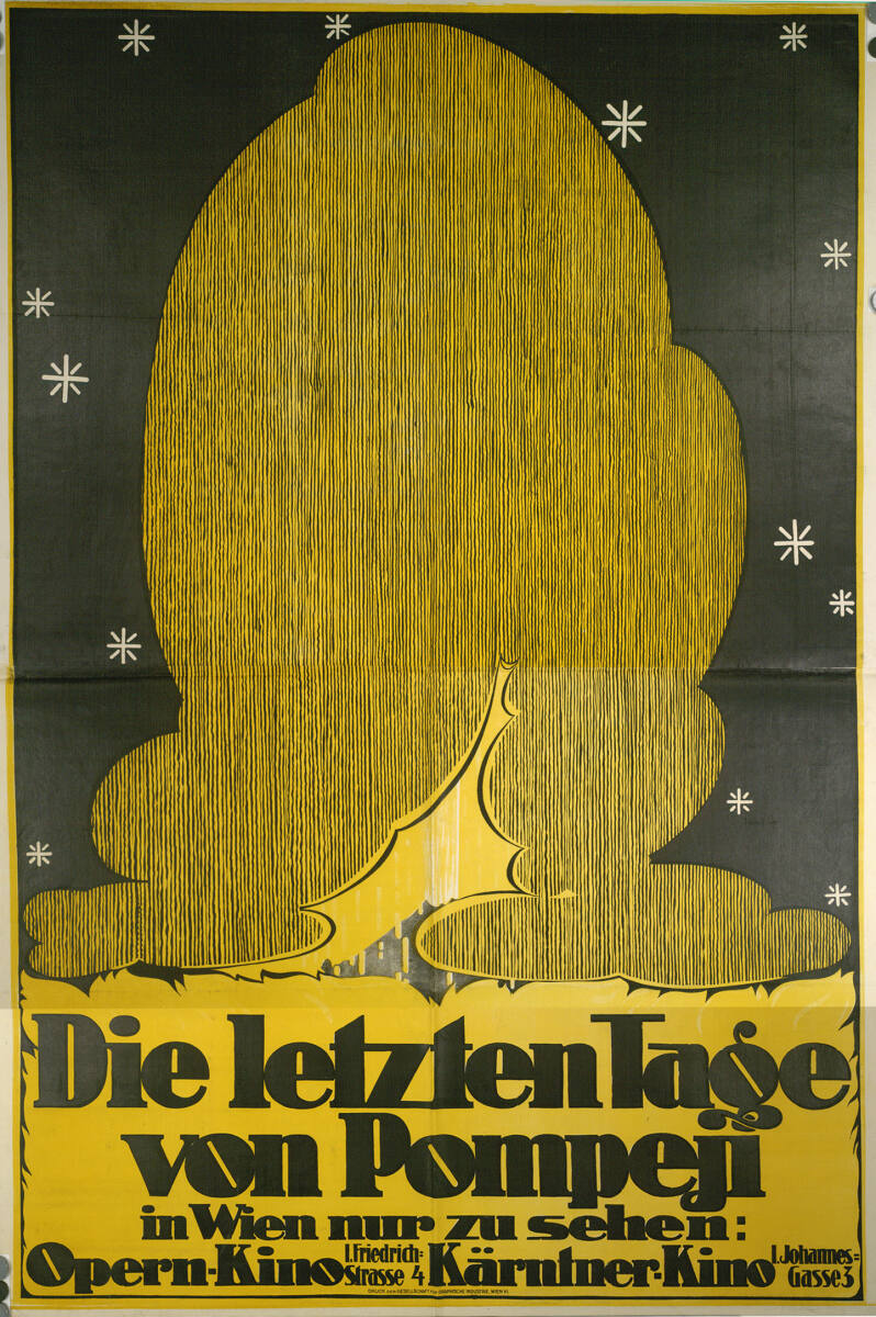 Die letzten Tage von Pompeji, Wien GesellschaftfürgraphischeIndustrie