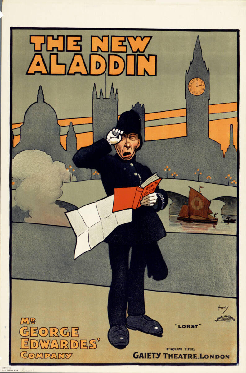 THE NEW ALADDIN; MR. GEORGE EDWARDES'COMPANY; LONDON, London DavidAllen&SonsLtd.
