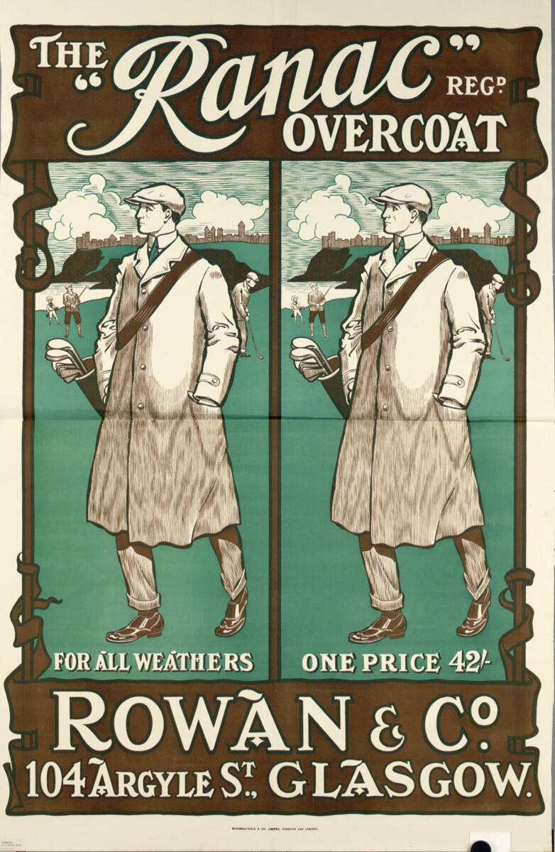 Anonym, THE "RANAC" REGD. OVERCOAT; GLASGOW, Inv. Nr.: DG2004/1943