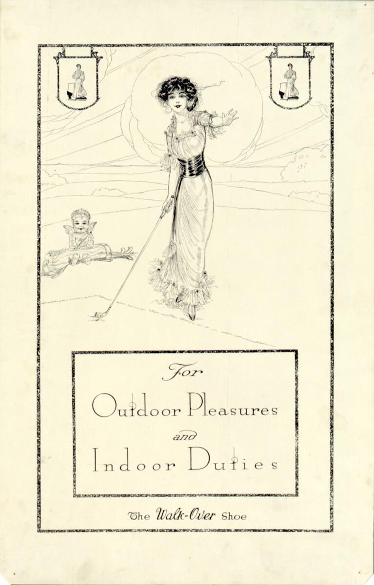 Anonym, For Outdoor Pleasures and Indoor Duties; The Walk-Over Shoe, Inv. Nr.: DG2004/1947