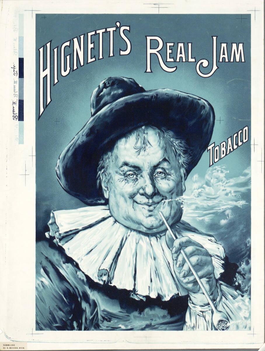 Anonym, HIGNETT´S REAL JAM TOBACCO, Inv. Nr.: DG2004/1952