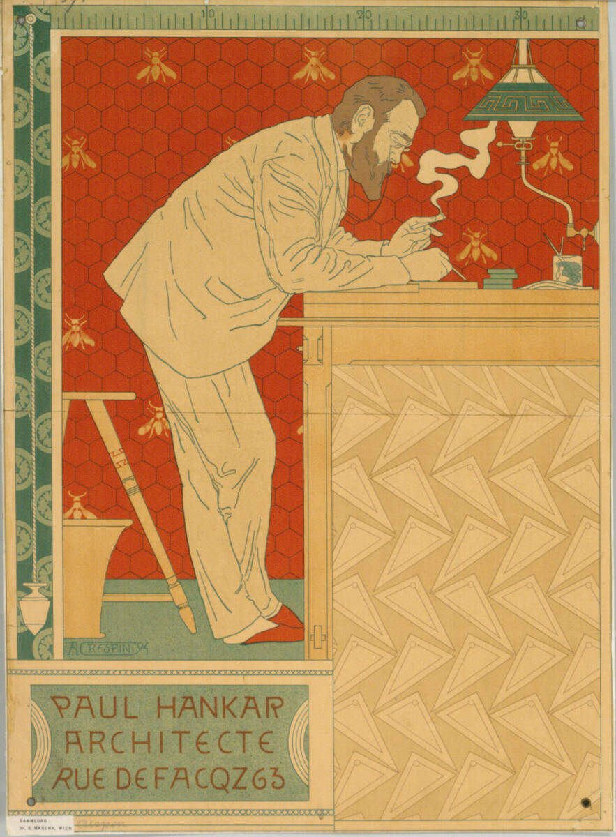 PAUL HANKAR; ARCHITECTE, Adolphe Crespin, 1894