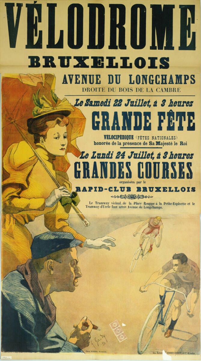 VÉLODROME BRUXELLOIS, GeorgesGaudy, 1893