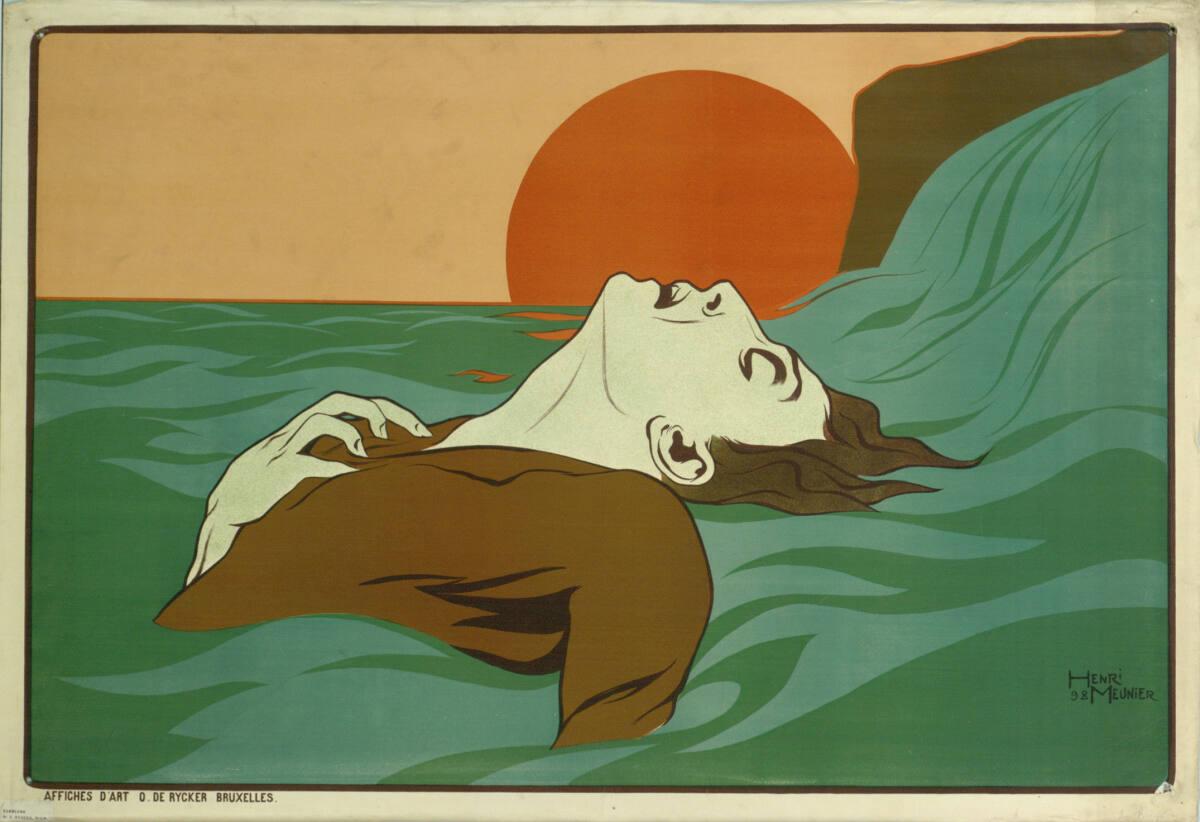 Henri Meunier, Le Noyé (vor der Schrift), Inv. Nr.: DG2004/2626