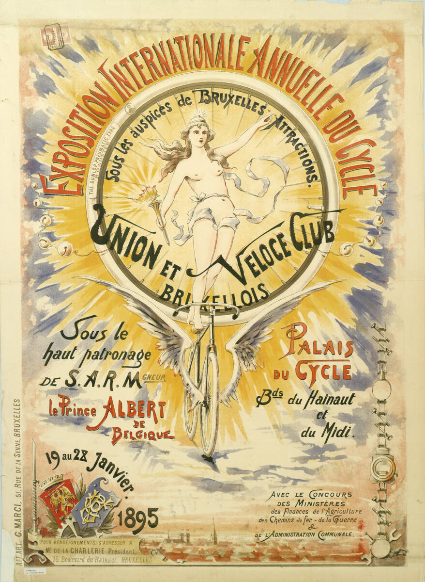 Anonym, EXPOSITION INTERNATIONALE ANNUELLE DU CYCLE; UNION ET VELOCE CLUB BRUXELLOIS; PALAIS DU CYCLE; 19 au 28 Janvier 1895
