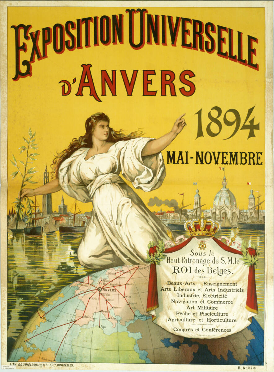 Anonym, EXPOSITION UNIVERSELLE D'ANVERS 1894