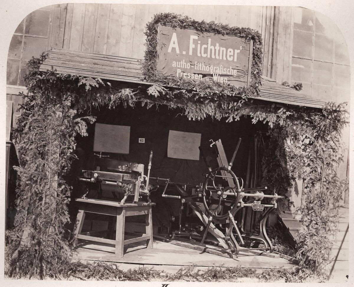 Josef Carl Steuer, A. Fichter's auto-lithografische Pressen in Wien, Inv. Nr.: Foto2004/30/11