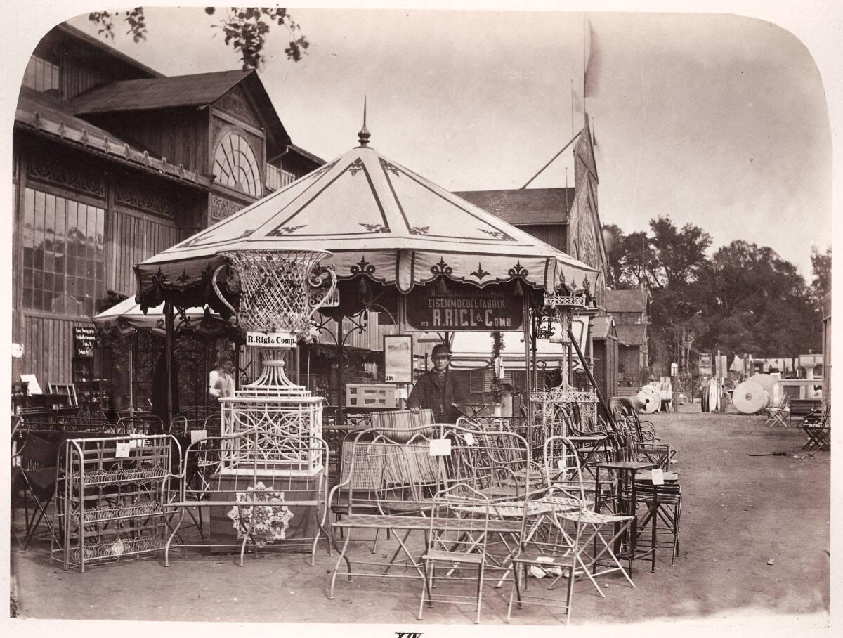 Josef Carl Steuer, Eisenmöbel von Rigl et. Comp., Inv. Nr.: Foto2004/30/14