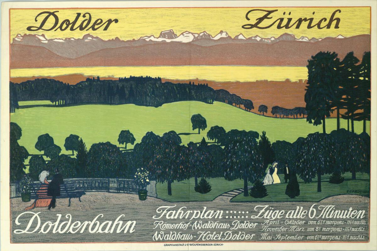 Emil Cardinaux, Dolderbahn; Zürich, Inv. Nr.: DG2004/2736