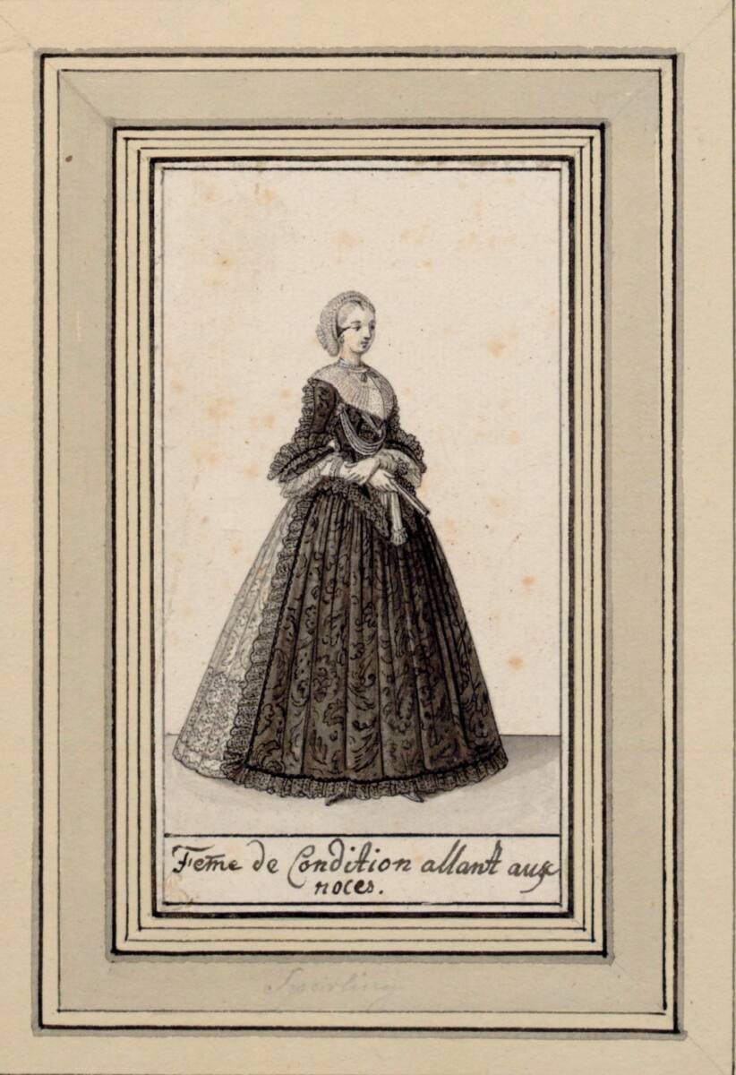 Moden der Stadt Augsburg: Femme de Condition allant aux noces, Katharina Sperling