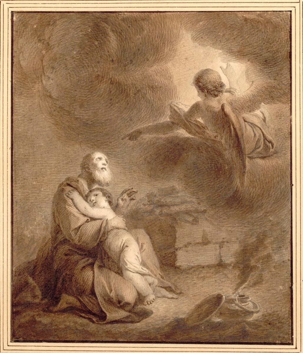 Adam Friedrich Oeser, Die Opferung Isaaks, Inv. Nr.: 4307
