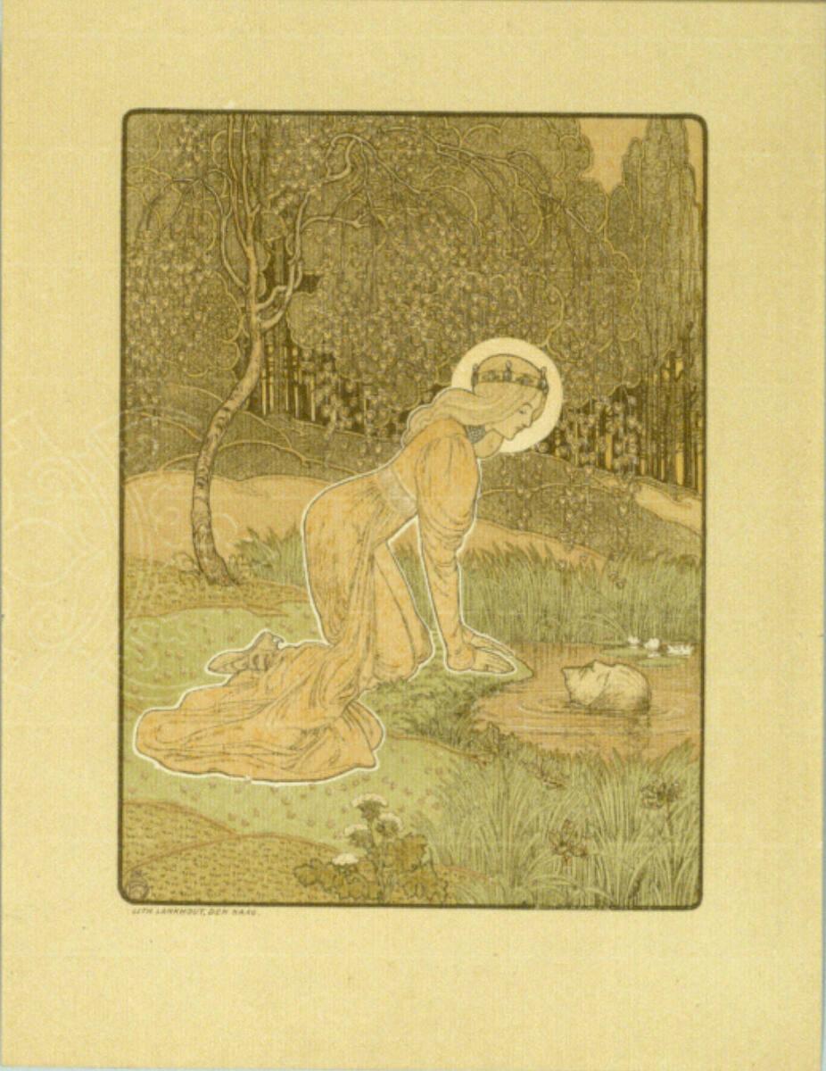Anonym, Eine Heilige am Wasser, Inv. Nr.: DG2004/3774