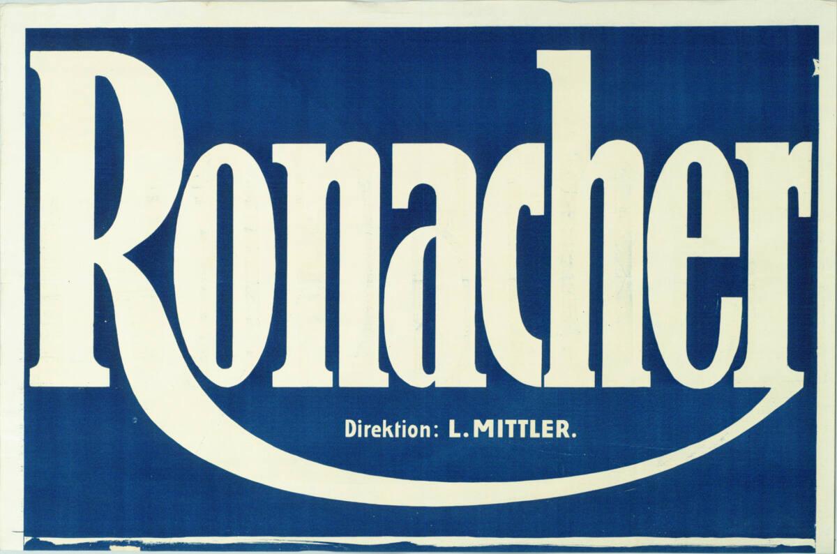 Anonym, Ronacher; Direktion: L. MITTLER., Inv. Nr.: DG2004/4173